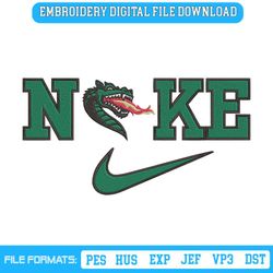 Nike UAB Blazers Logo NCAA Embroidery Design File