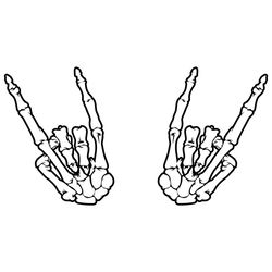 Funny Rock On Skeleton Hands Svg, Trending Svg, Hand Sign Svg, Rock Svg, Rockin Svg, Skeleton Svg, Hand Svg, Funny Hand