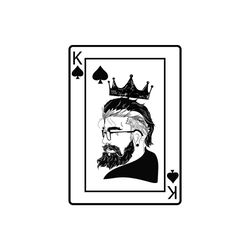 Trump card Svg, King Svg, Cards Svg, Black Men svg, Spades Svg
