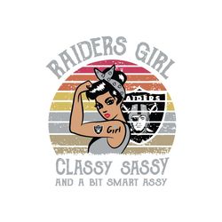 Raiders Girl Svg, Sport Svg, Las Vegas Raiders Svg, Classy Sassy Svg, Sassy Girl Svg, NFL Girl Svg, NFL Team Svg, Black
