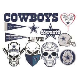 Dallas Cowboys Bundle Logo Svg, Sport Svg, Dallas Cowboys Svg, Bundle Logo Svg, Dallas Cowboys Logo , NFL Football Svg,