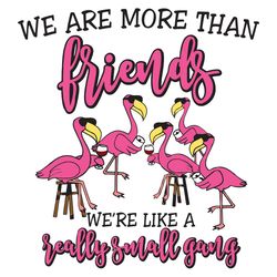 We are more than friends, Trending Svg, flamingo svg, flamingo print, flamingo lover svg, flamingo shirt, flamingo art,
