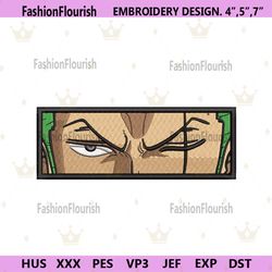 Zoro Box Eyes Embroidery Design Download File