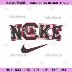 South Carolina Gamecocks Nike Logo Embroidery Design Download File