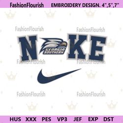 Georgia Southern Eagles Nike Logo Embroidery Design Download File