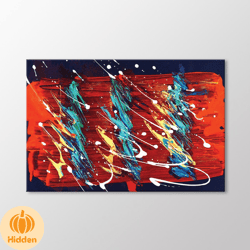 Abstract Composition Canvas Wall Art
