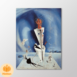 Apparatus and Hand by Salvador Dali Canvas Wall Art