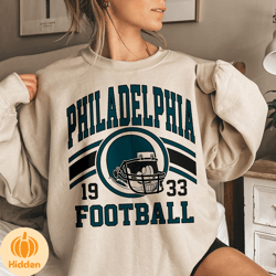 Philadelphia Football SweatShirt , Philadelphia Football Crewneck SweatShirt , Philadelphia Football TShirt , Vintage Ph