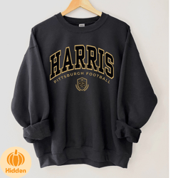 Harris Football SweatShirt , Pittsburgh Football Crewneck, Gift for Football Fan