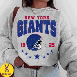 Vintage New York Football Vintage Sweatshirt, Giants Crewneck Retro Shirt, Gift For Fan New York Football Christmas