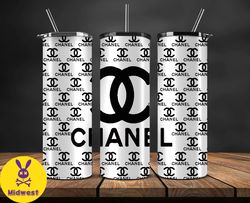 Chanel Tumbler, Chanel Logo,20oz Skinny Tumbler Luxury 15