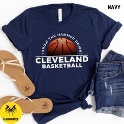 cleveland basketball shirt, retro cleveland basketball tee, cleveland ohio tshirt, cleveland basketball fan gift, clevel