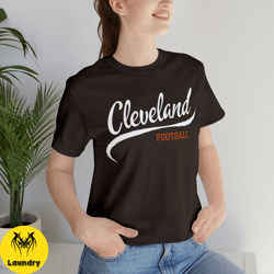cleveland football shirt, retro cleveland football tshirt, cute cleveland football tee, cleveland ohio graphic tee, clev