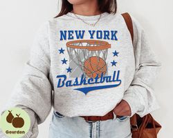 new york knick, vintage new york knick sweatshirt  tshirt, new york basketball shirt, knicks tshirt, basketball fan shir