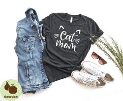 Cat Mom Shirt, Gift to Mom, Pet Lover Shirt, Cat Shirt, Cat Mama TShirt, Cat Lover Gift