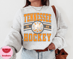 Vintage Tennessee Hockey Crewneck Sweatshirt  TShirt, Tennessee Sweater, Tennessee TShirt, Hockey Fan Shirt, Retro Tenne