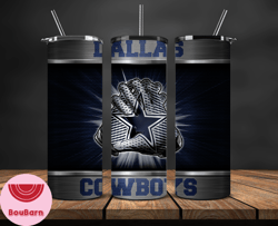 Dallas Cowboys Tumbler, Cowboys Logo, American Football Team 20oz Skinny Tumbler 42
