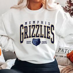 Vintage Memphis Grizzlies Basketball, 90s Bootleg, TShirt Retro Style Sweatshirt Crewneck, fan gift