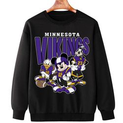 Vintage Minnesota Football Mickey Donald Duck and Goofy Shirt , Football Shirt , Gift For Fans ,Christmas Gift