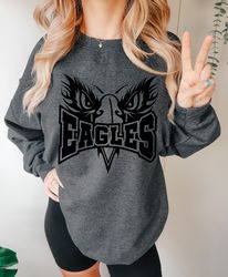 Eagles Head Gildan Sweatshirt