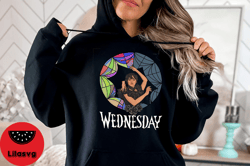 Wednesday Addams 2023 Sweatshirt, New TV Series Sweatshirt, Horror Movies Netflix, Trending TV Series, Wednesday The Bes