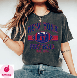 Comfort Colors New York Football Comfort Colors Shirt , New York Football, NFL New York Football, New York Gifts, NFL Fa