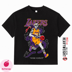 Oversized TShirts  LA Los Angeles City Basketball Lakers Inspired  Mamba Black Best Quality Heavyweight Shirts  Do Not S