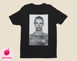 David Bowie Shirt  7 Colors Available  Unisex Mens Womens Cotton Tee