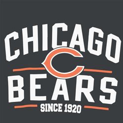 Chicago Bears Logo Svg, Sport Svg, NFL Football Svg, Chicago Bears Svg, Since 1920 Svg, Bears Svg, Bears Logo Svg, NFL T
