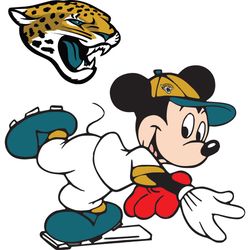 Jacksonville Jaguars And Mickey Svg, Sport Svg, Jacksonville Jaguars Svg, Jacksonville Jaguars Team, Jacksonville Jaguar