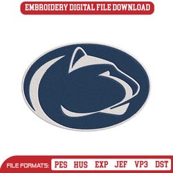 Penn State Nittany Lions NCAA Embroidery Design File
