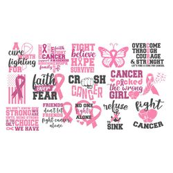 Awareness Bundle Svg, Trending Svg, Awareness Svg, Cancer Svg, Breast Cancer Svg, Awareness Ribbon Svg, Cancer Ribbon Sv