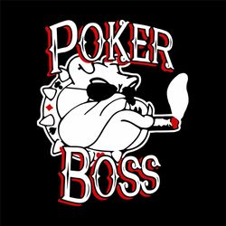Poker boss svg, Poker svg, bulldog svg, bulldog poker svg, poker bulldog svg, poker bulldog png, poker svg, poker gift,