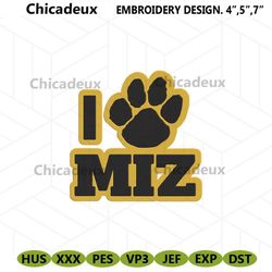 NCAA Missouri Tigers Design, Missouri Tigers Logo Embroidery Design