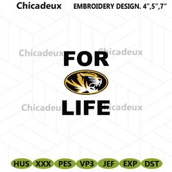 NCAA Missouri Tigers Embroidery Designs, Missouri Tigers Logo NCAA Embroidery