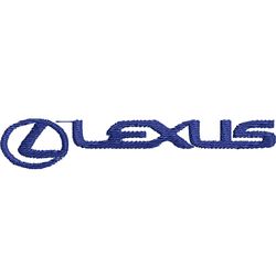 Lexus Embroidery Logo Digitizing Logo Car Embroidery File
