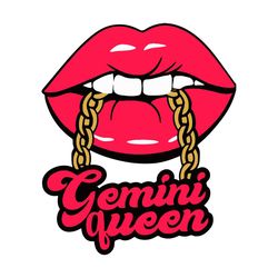 Gemini Queen Zodiac Lip Svg, Birthday Svg, Gemini Girl Svg, Gemini Zodiac Svg, Gemini Birthday, Gemini Zodiac, Gemini Wo