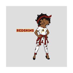 Washington Redskins Svg, Sport Svg, Redskins Girl Svg, Redskins Logo Svg, NFL Redskins Svg, NFL Team Svg, NFL Svg, Black