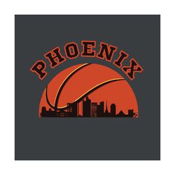 Phoenix Basketball Team Svg, Sport Svg, Phoenix Basketball Svg, Phoenix Team Svg, City Arizona State, NBA Svg, NBA Team
