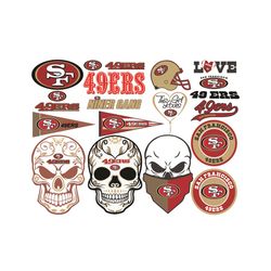 San Francisso 49Ers Bundle Logo Svg, Sport Svg, San Francisso Svg, Bundle Logo Svg, San Francisso Logo , NFL Football Sv