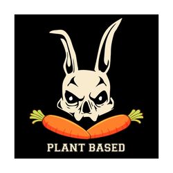 Plant Based Svg, Trending Svg, Rabbit Svg, Carrot Svg, Rabbit Face Svg, Rabbit Gifts, Cool Rabbit Svg, Rabbit Art Svg, P