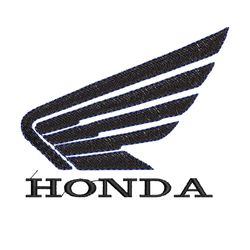 Honda Motorbike Embroidery Logo Honda Brand Embroidery Design