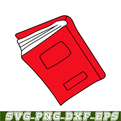 The Red Book SVG, Dr Seuss SVG, Cat In The Hat SVG DS205122371