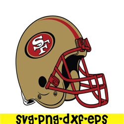 San Francisco 49ers The Helmet SVG PNG DXF EPS, Football Team SVG, NFL Lovers SVG NFL2291123172