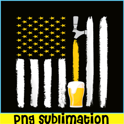 Craft Beer PNG American Flag Beer Vibes PNG 4th July Brewery PNG