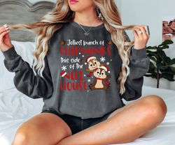 Chip and Dale Christmas Shirt, Christmas Disney Family Comfort Colors, Chipmunks Gift, Dou