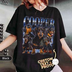Custom Comfort Colors Pet Shirt, Custom Your Pet Bootleg Tee, Custom Dog's Version, Retro
