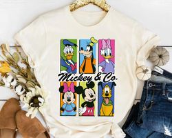 Disney Mickey, Co. Est 1928 Mickey and Friends Retro Shirt, Magic Kingdom WDW Unisex T-sh