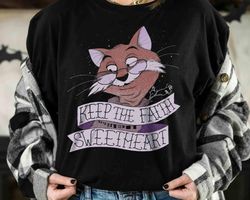 Disney The Rescuers Down Under Rufus the Cat Quote Retro Shirt, WDW Magic Kingdom Holiday