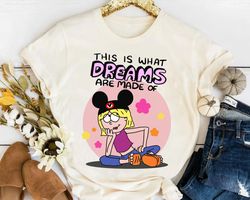Retro Disney Lizzie Mcguire This Is What Dreams Are Made Of Shirt, Magic Kingdom Unisex T-